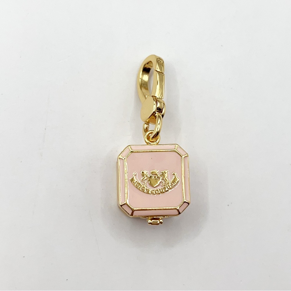 Juicy Couture pink ring box charm